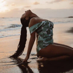 The Palm Off Shoulder One-Piece 11 The Palm Off Shoulder One-Piece -Clothing Promotional Store 369A8436final