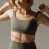 Momentum Bra, Olive -Clothing Promotional Store 369A8457final