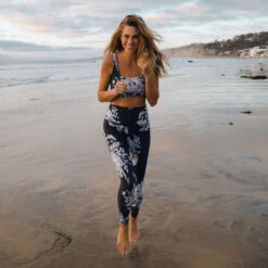 Intention Compression High-Waisted Leggings, Antigua Slate -Clothing Promotional Store 369A8597final