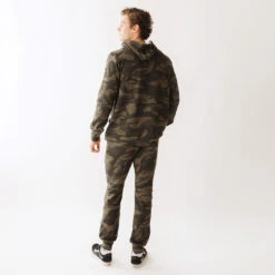 Men's At Ease Joggers, Green Camo -Clothing Promotional Store 369A8897final