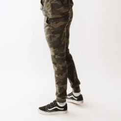 Men's At Ease Joggers, Green Camo -Clothing Promotional Store 369A8911final