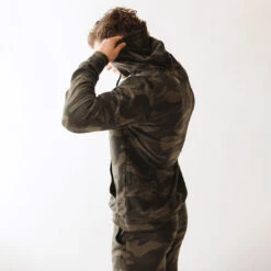 Men's Hoodie, Green Camo 19 Men's Hoodie, Green Camo -Clothing Promotional Store 369A8917final
