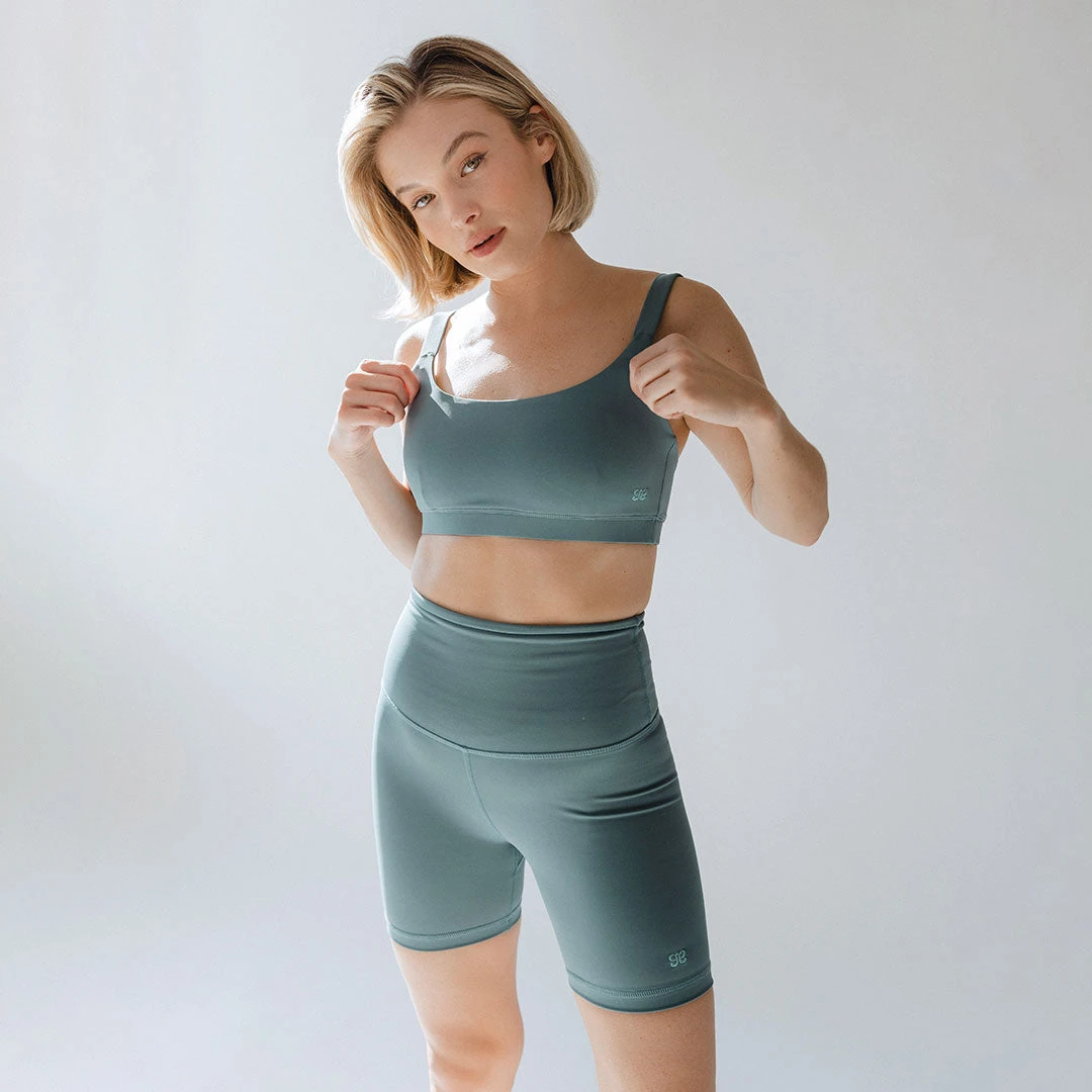 Momentum Bra, Blue Grey 7 Momentum Bra, Blue Grey - Image 5