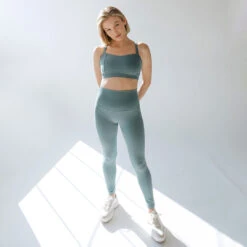 Intention Leggings 7/8, Blue Grey -Clothing Promotional Store 369A9054final