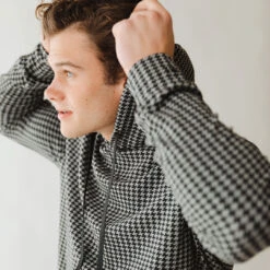 Men's Hoodie, Houndstooth 15 Men's Hoodie, Houndstooth -Clothing Promotional Store 369A9270final