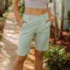 Mint Bermuda Shorts -Clothing Promotional Store 369A9369final 8cbc3469 1689 40a1 bf3b 45430aaabbe2