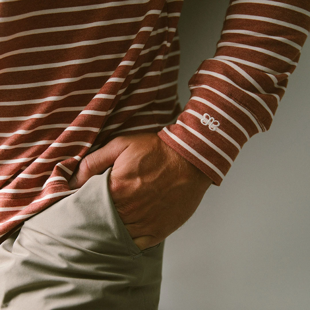 Men's Hoodie, Terracotta 9 Men's Hoodie, Terracotta - Image 7