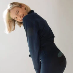 The Gotta Run 1/4 Zip, Navy 13 The Gotta Run 1/4 Zip, Navy -Clothing Promotional Store 369A9461final 1