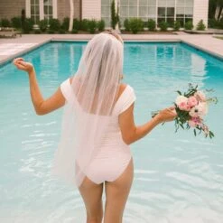 Ivory Off Shoulder One-Piece -Clothing Promotional Store 369A9600final