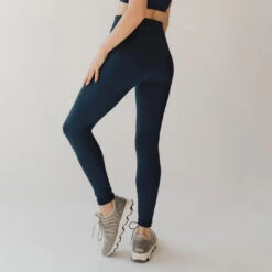 Intention Leggings 7/8, Navy -Clothing Promotional Store 369A9653final