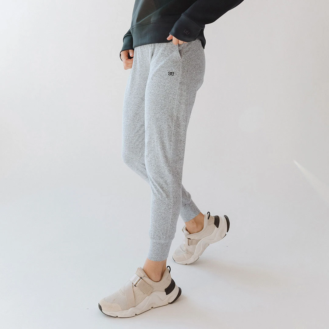 Travel Joggers, Heather Grey 5 Travel Joggers, Heather Grey - Image 3