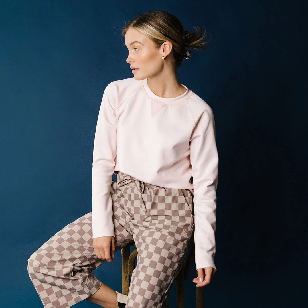 Blush Neo Crop Sweatshirt 4 Blush Neo Crop Sweatshirt - Image 2