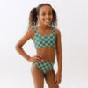 Mini Olivia Two-Piece Set, Green Check -Clothing Promotional Store 369A9829final 26208295 21ac 454b a785 4fb91759b2d7