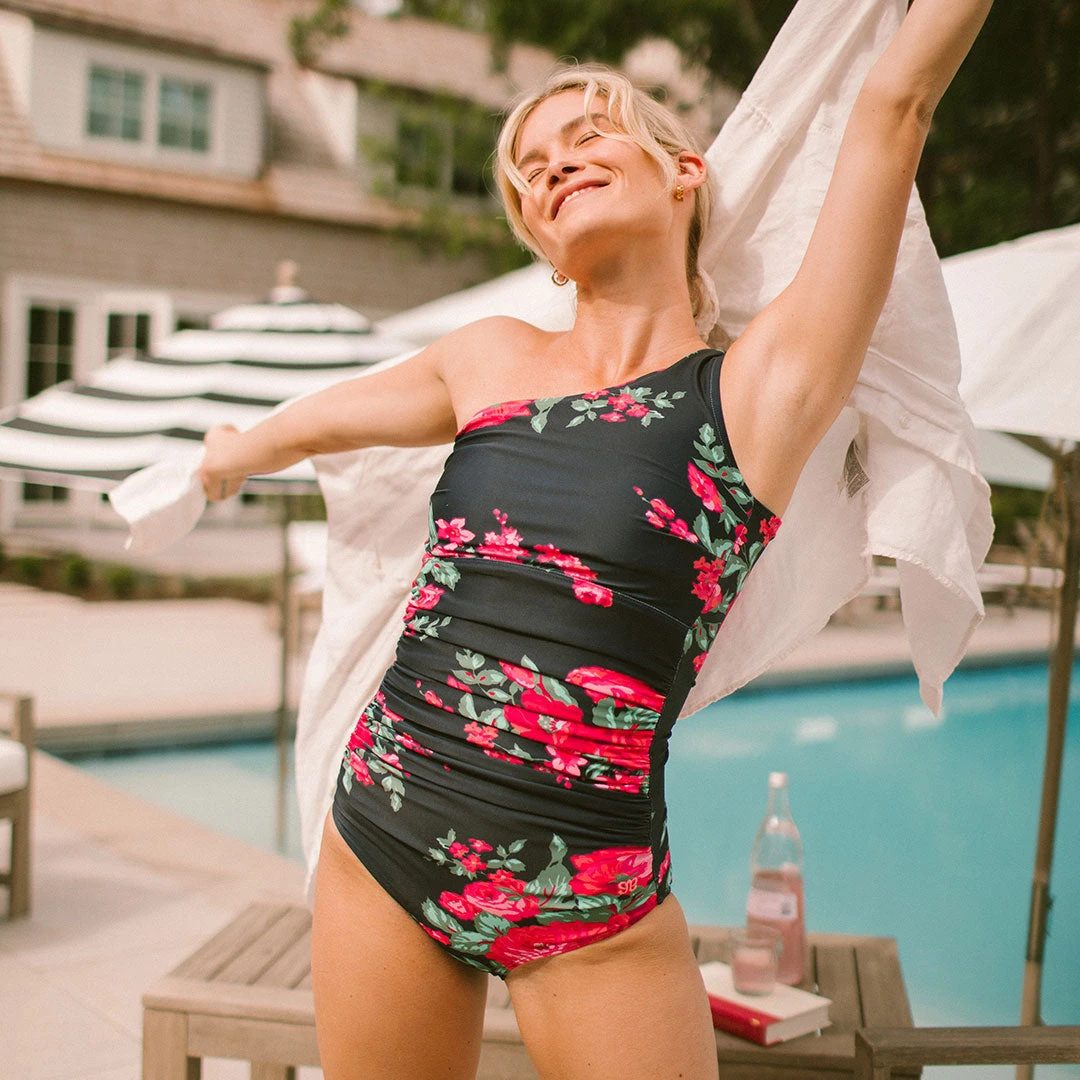 Icon Ruched One-Piece, Antigua 4 Icon Ruched One-Piece, Antigua - Image 2