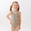 Mini Ruffle One-Piece, Athens Sunset -Clothing Promotional Store 369A9861final 1