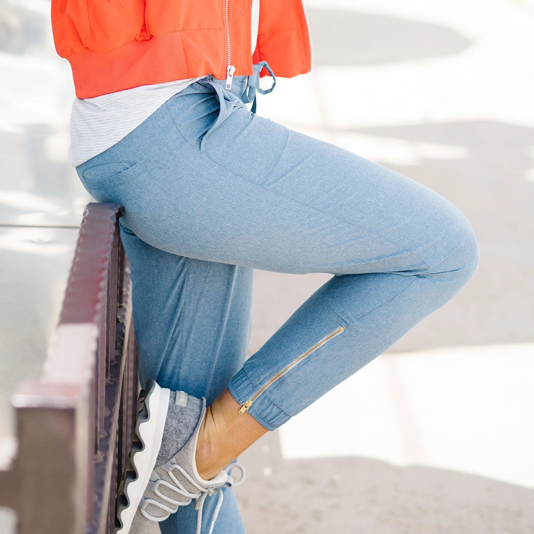 Light Blue Chambray Jetsetters 6 Light Blue Chambray Jetsetters - Image 4