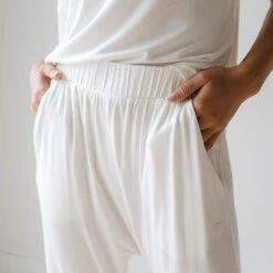 Serenity Harem Joggers, Ivory -Clothing Promotional Store 89A6700