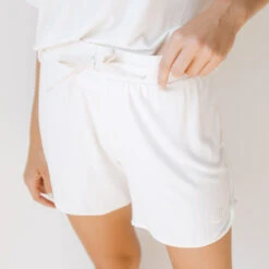 Serenity Shorts, Ivory -Clothing Promotional Store 89A6892