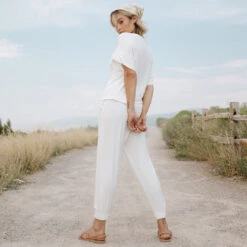 Serenity Harem Joggers, Ivory -Clothing Promotional Store 89A9348final 59210358 a102 48f1 b044 ef4864dfa2c8