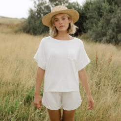 Serenity Shorts, Ivory 15 Serenity Shorts, Ivory -Clothing Promotional Store 89A9547final 1