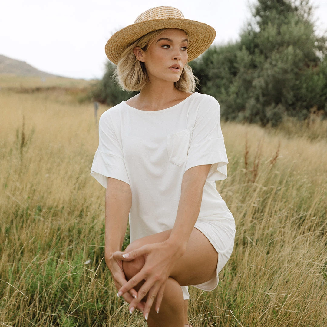 Serenity Shorts, Ivory 8 Serenity Shorts, Ivory - Image 6