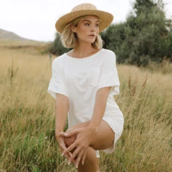 Serenity Shorts, Ivory -Clothing Promotional Store 89A9566final