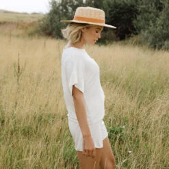 Serenity Shorts, Ivory -Clothing Promotional Store 89A9578finnal