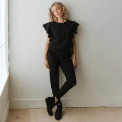 9 To 9 Jumpsuit 12 9 To 9 Jumpsuit -Clothing Promotional Store 9 TO 9 BLACK 1