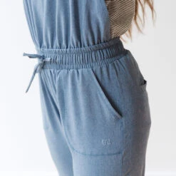 Light Chambray Classic Overall Jumpsuit -Clothing Promotional Store A7A2069final