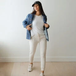 At Ease Joggers, Birch 15 At Ease Joggers, Birch -Clothing Promotional Store AT EASE JOGGERS BIRCH 10