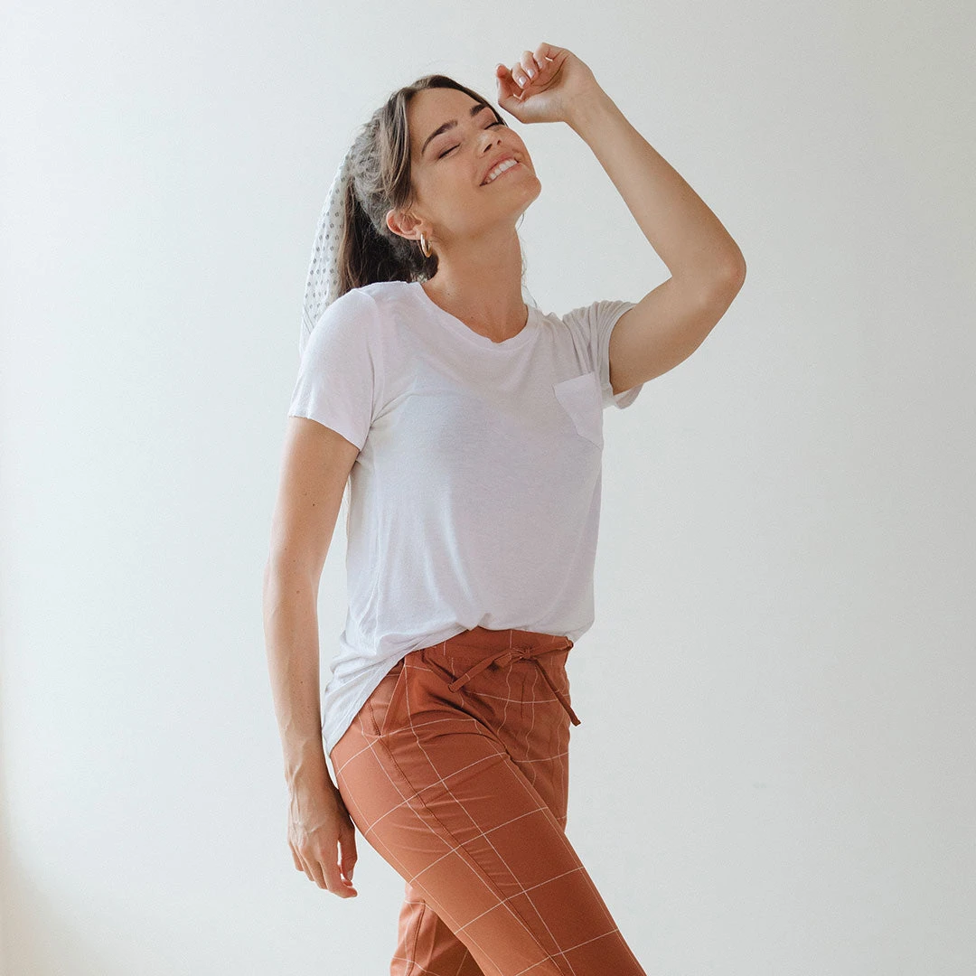 Basic Tee, White 8 Basic Tee, White - Image 6