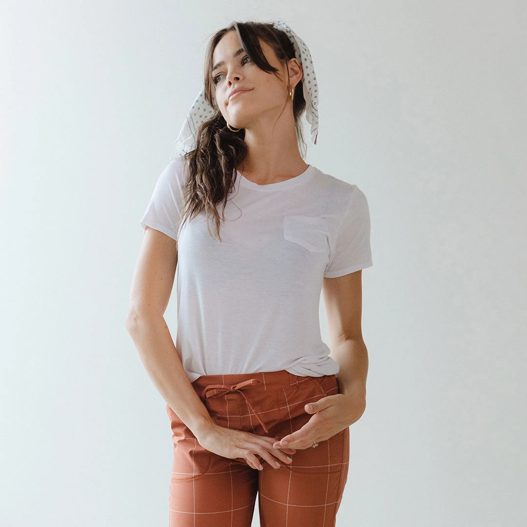 Basic Tee, White 9 Basic Tee, White - Image 7