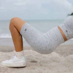 Biker Shorts, Heather Grey -Clothing Promotional Store BIKER SORTS HEATHER GREY 10