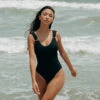 The Monica One-Piece Swimsuit, Black -Clothing Promotional Store BLACK ONE PIECE 15
