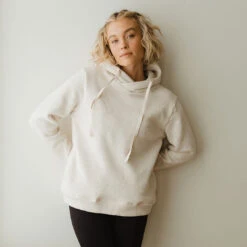 Boyfriend Hoodie, Birch