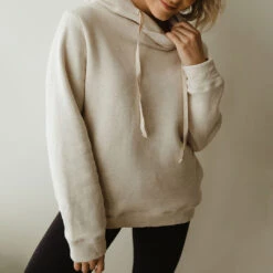 Boyfriend Hoodie, Birch -Clothing Promotional Store BOYFRIEND HOODIE BIRCH 6