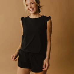 Black Romper 19 Black Romper -Clothing Promotional Store Black Romper 9