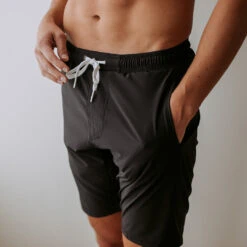 Wind And Sea Shorts, Black 7 Wind And Sea Shorts, Black -Clothing Promotional Store BlackTrunks Web2 1