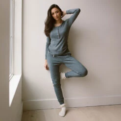 Cabin Fever Joggers, Heather Grey -Clothing Promotional Store CABIN FEVER JOGGERS HEATHER GREY 1 1