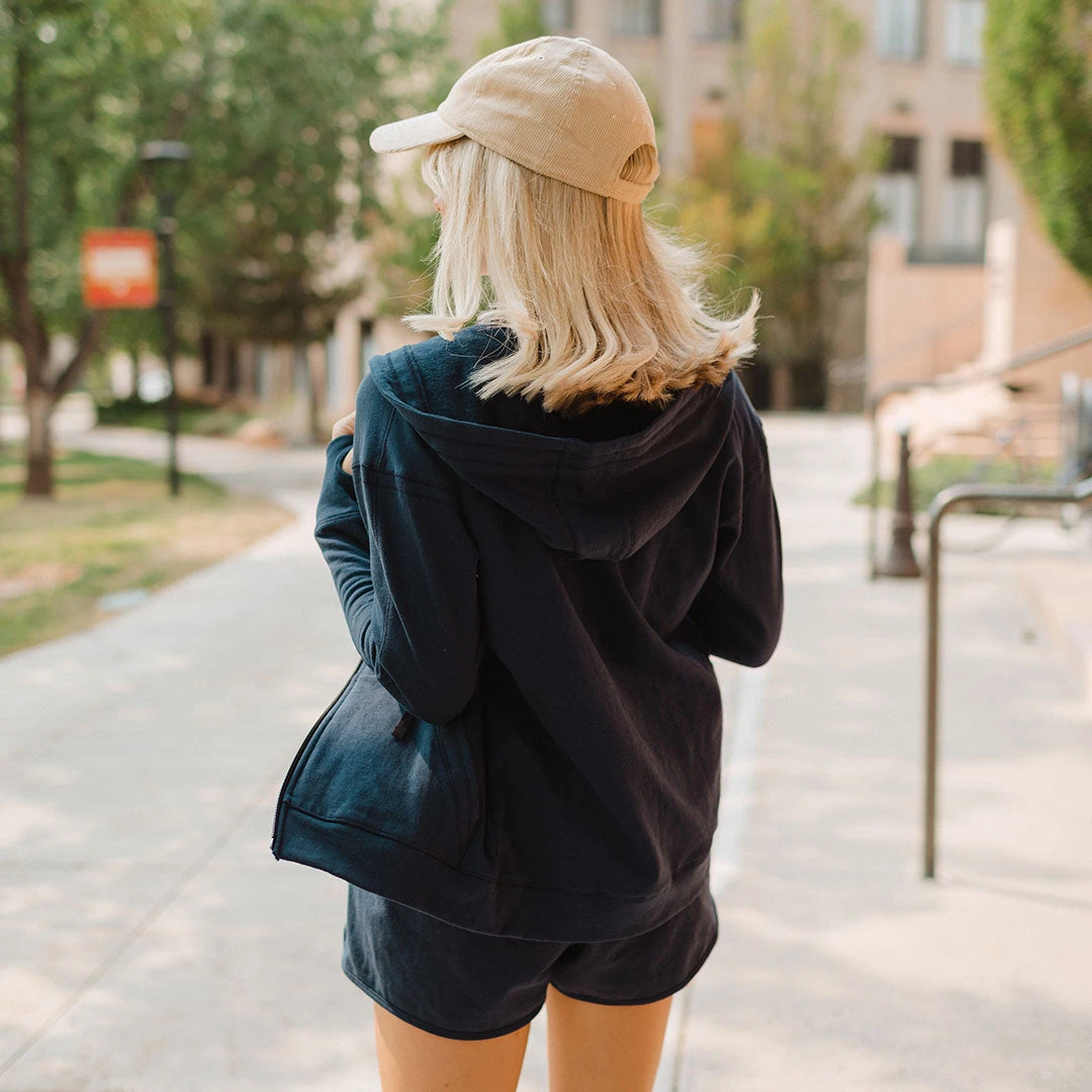 Campus Zip-Up, Navy 9 Campus Zip-Up, Navy - Image 7