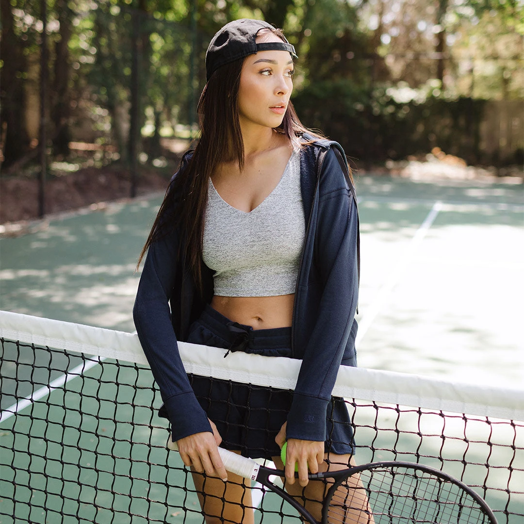 Campus Zip-Up, Navy 7 Campus Zip-Up, Navy - Image 5