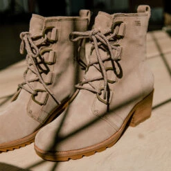 Sorel Cate Lace Suede, Omega Taupe 16 Sorel Cate Lace Suede, Omega Taupe -Clothing Promotional Store CATE LACE BOOTIE WEB 4