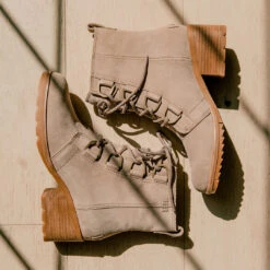 Sorel Cate Lace Suede, Omega Taupe 19 Sorel Cate Lace Suede, Omega Taupe -Clothing Promotional Store CATE LACE BOOTIE WEB 7