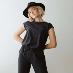 Black Jumpsuit -Clothing Promotional Store CLASSIC JUMPSUIT BLACK 6