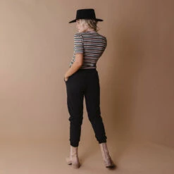 Destination Joggers, Black -Clothing Promotional Store DESTINATION JOGGERS BLACK 2