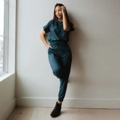 Destination Joggers, Emerald Green 16 Destination Joggers, Emerald Green -Clothing Promotional Store DESTINATION JOGGERS EMERALD 2