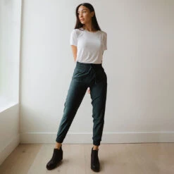 Destination Joggers, Heather Cobalt -Clothing Promotional Store DESTINATION JOGGERS HEATHER COBALT 2