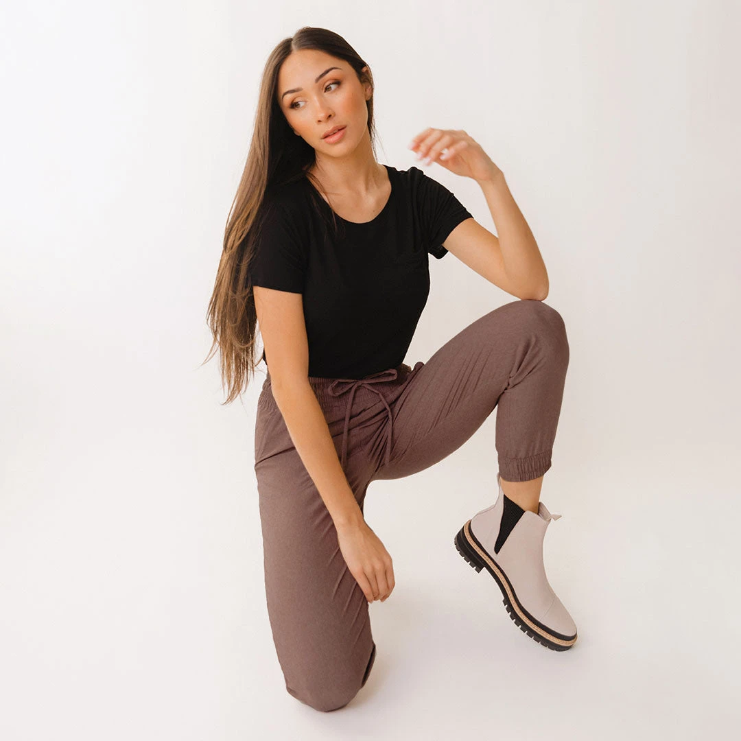 Destination Joggers, Heather Maroon 4 Destination Joggers, Heather Maroon - Image 2