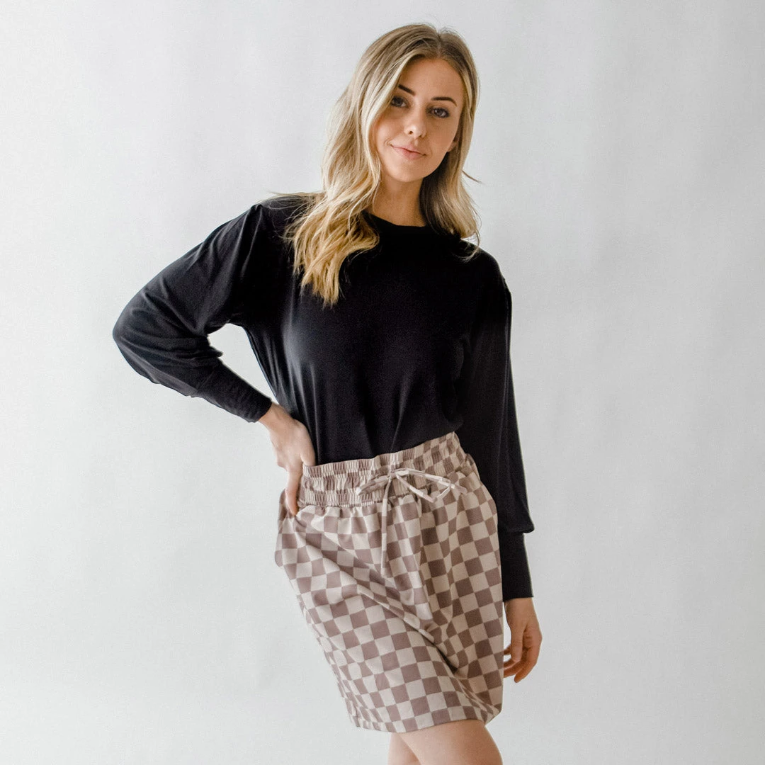 The Coco Long Sleeve, Bamboo Black 4 The Coco Long Sleeve, Bamboo Black - Image 2