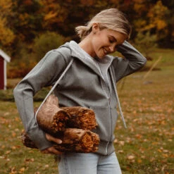 Alta Zip Up Hoodie, Heather Grey 15 Alta Zip Up Hoodie, Heather Grey -Clothing Promotional Store GREY ALTA ZIP UP HOODIE 2 1